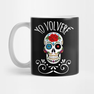 T2 Sugar Skull Halloween Shirt Mug